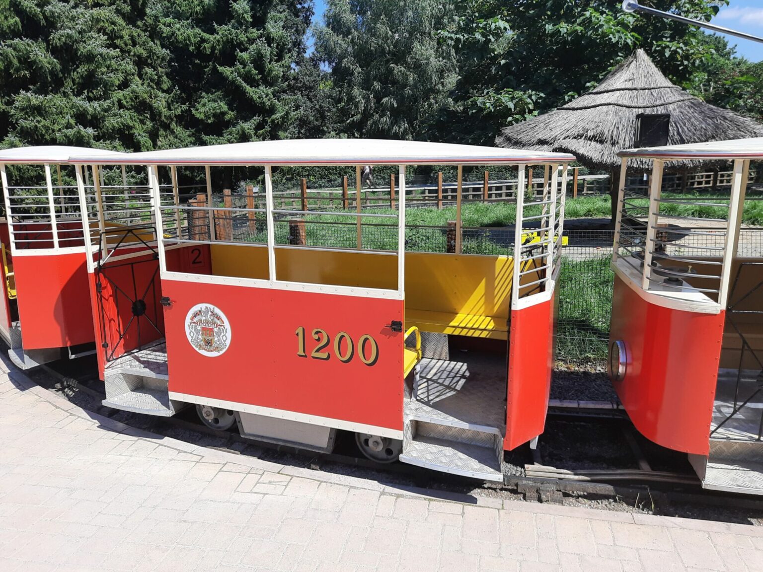 ZOO Praha Dětská tramvaj 